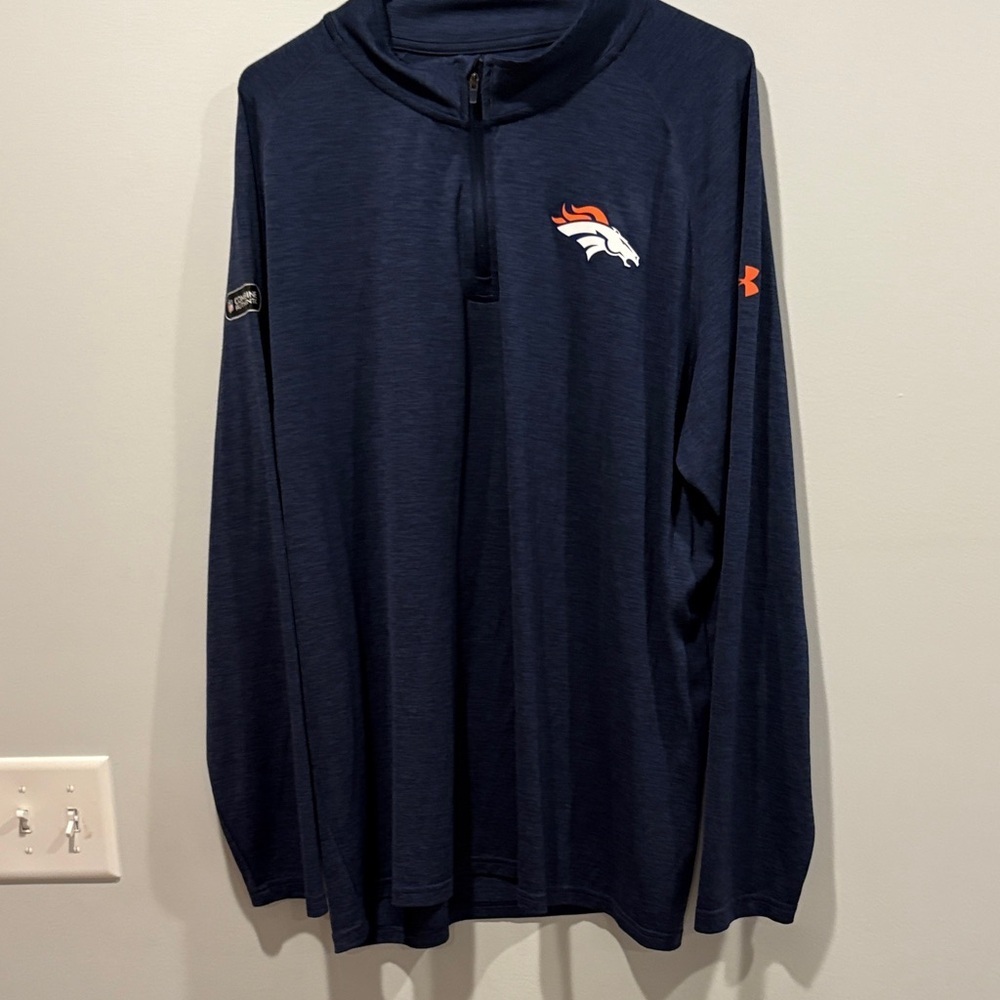 NFL Combine Authentic Navy Pullover